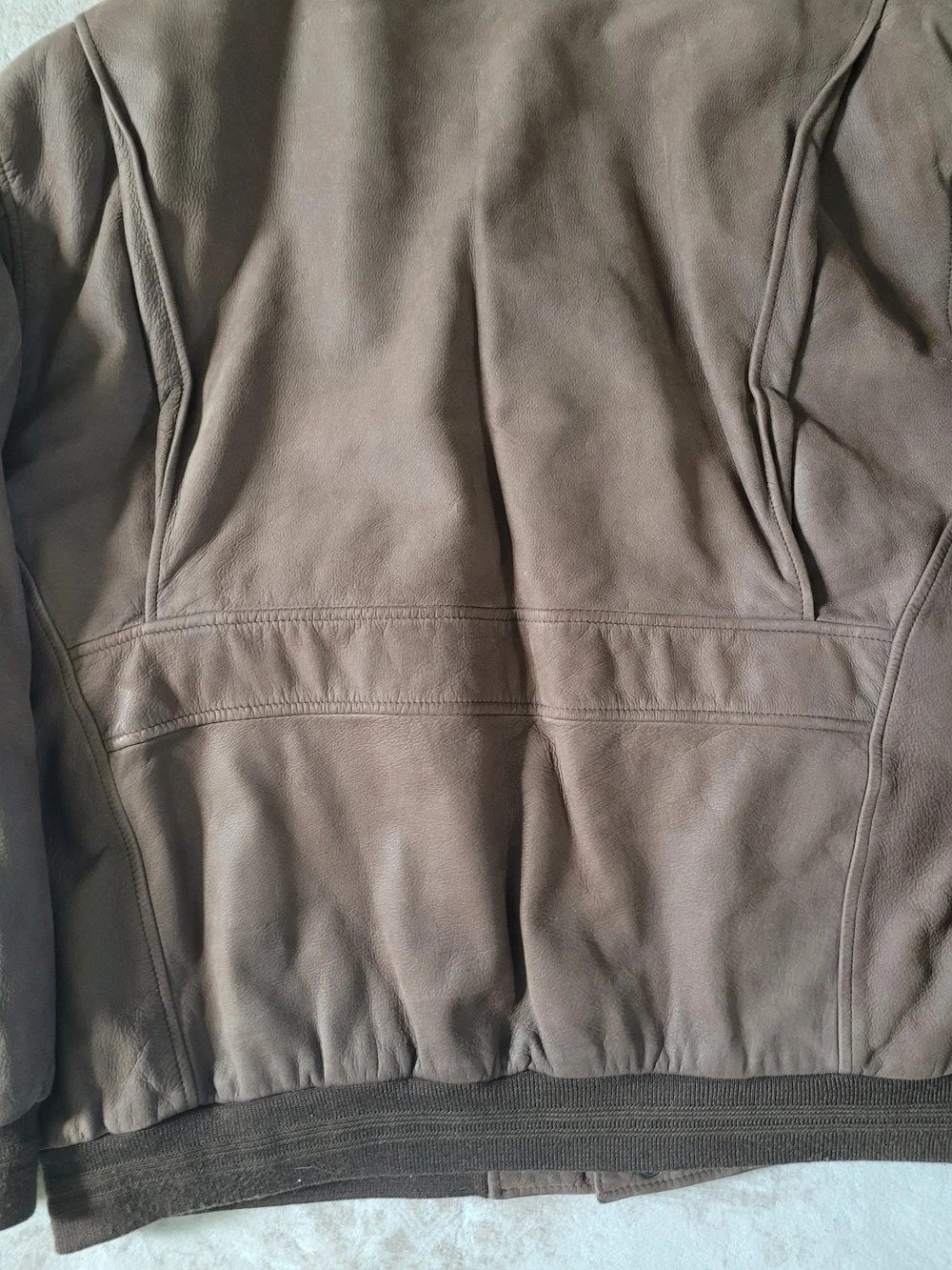 Men's Vintsge Brown Bomber Jacket - Classic Casual Coat